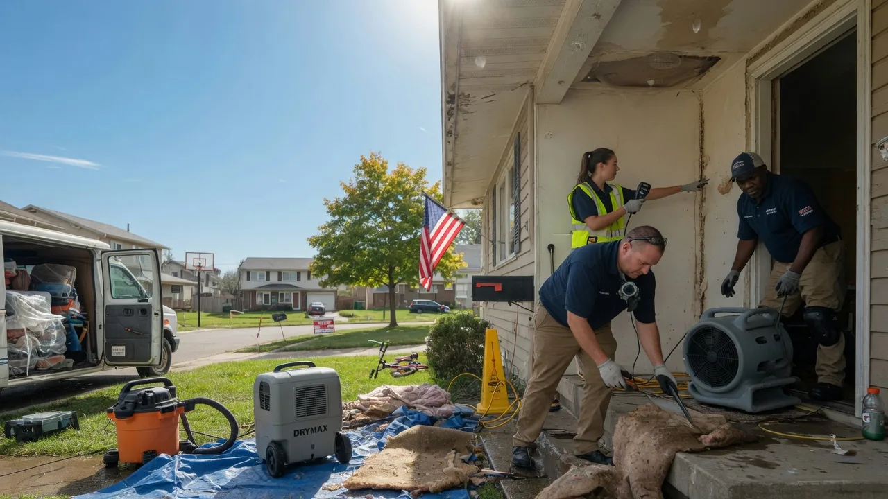 Water Damage Restoration in Savage, MT near me